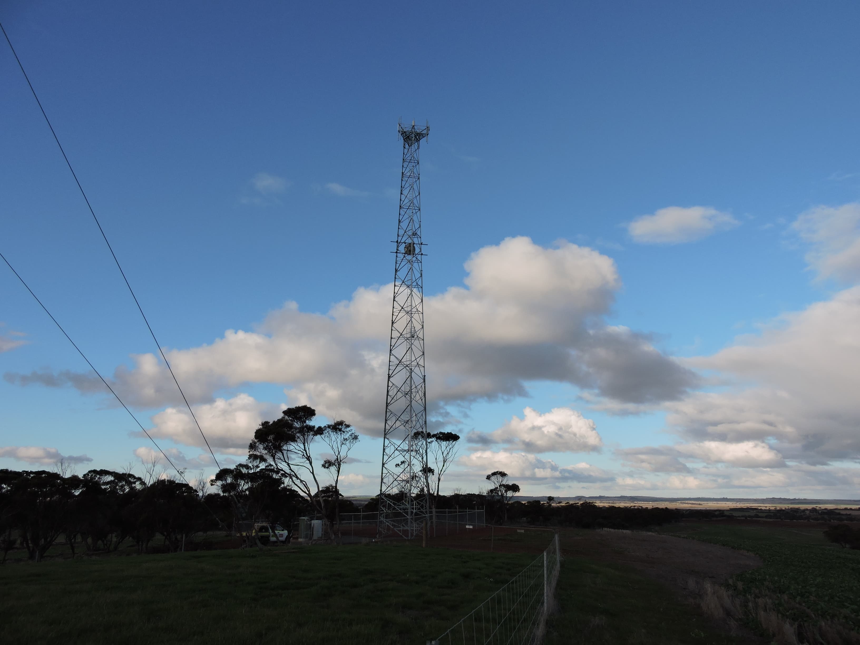 Digital Soul tower against a Western Australian sky